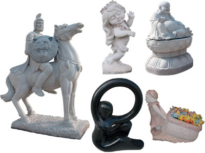 Granite Human Sculptures