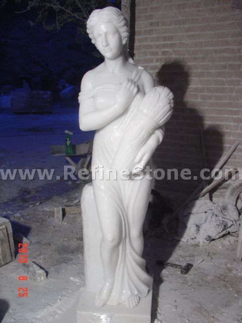 marble human statue