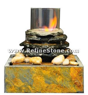 slate water fountain