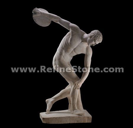 David Human Marble Sculpture