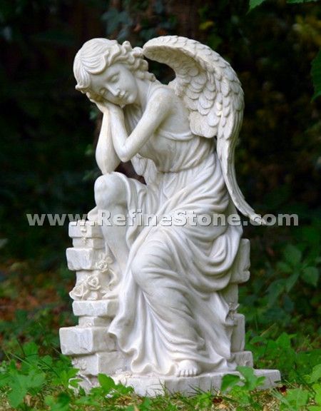 Natural marble statue