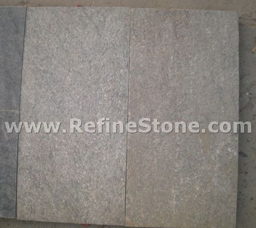 green quartzite flamed