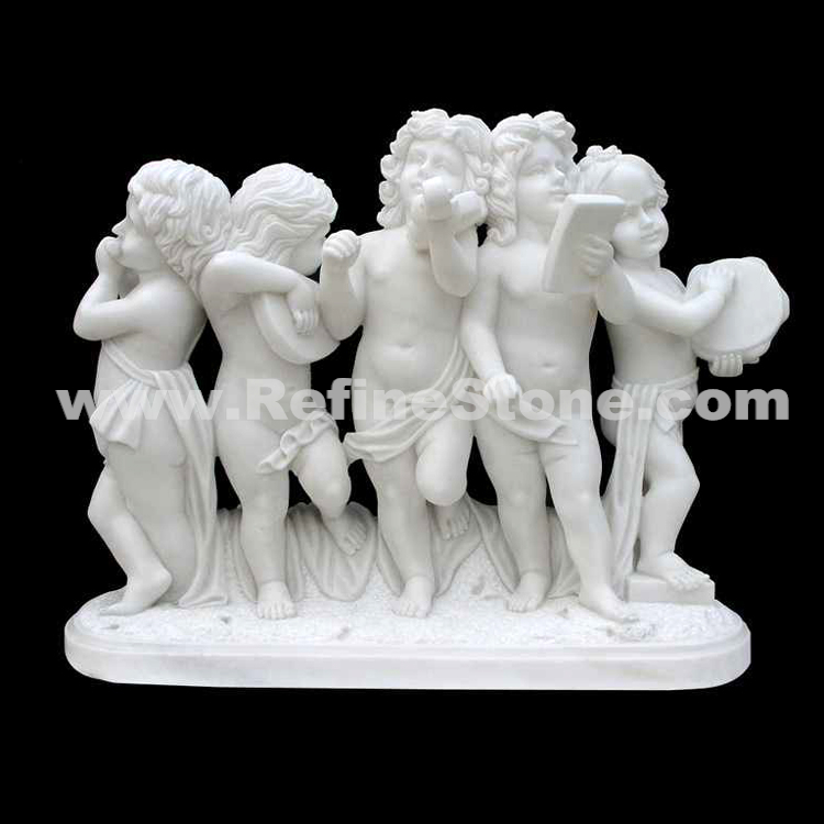 Children Marble Sculpture
