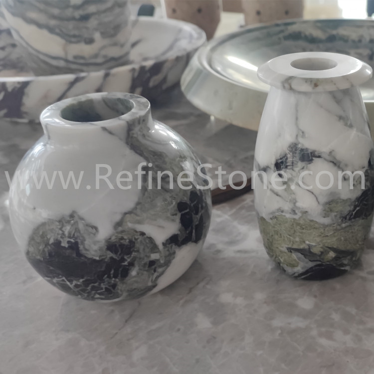 White beauty marble vessel