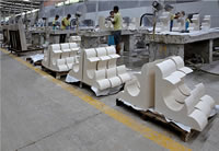 Irregular stone process machine